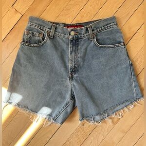 Levi 550s Cutoffs- 27 inch waist